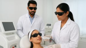Laser Therapy Training in Cosmetic Dermatology with hands-on practice at IBDermat