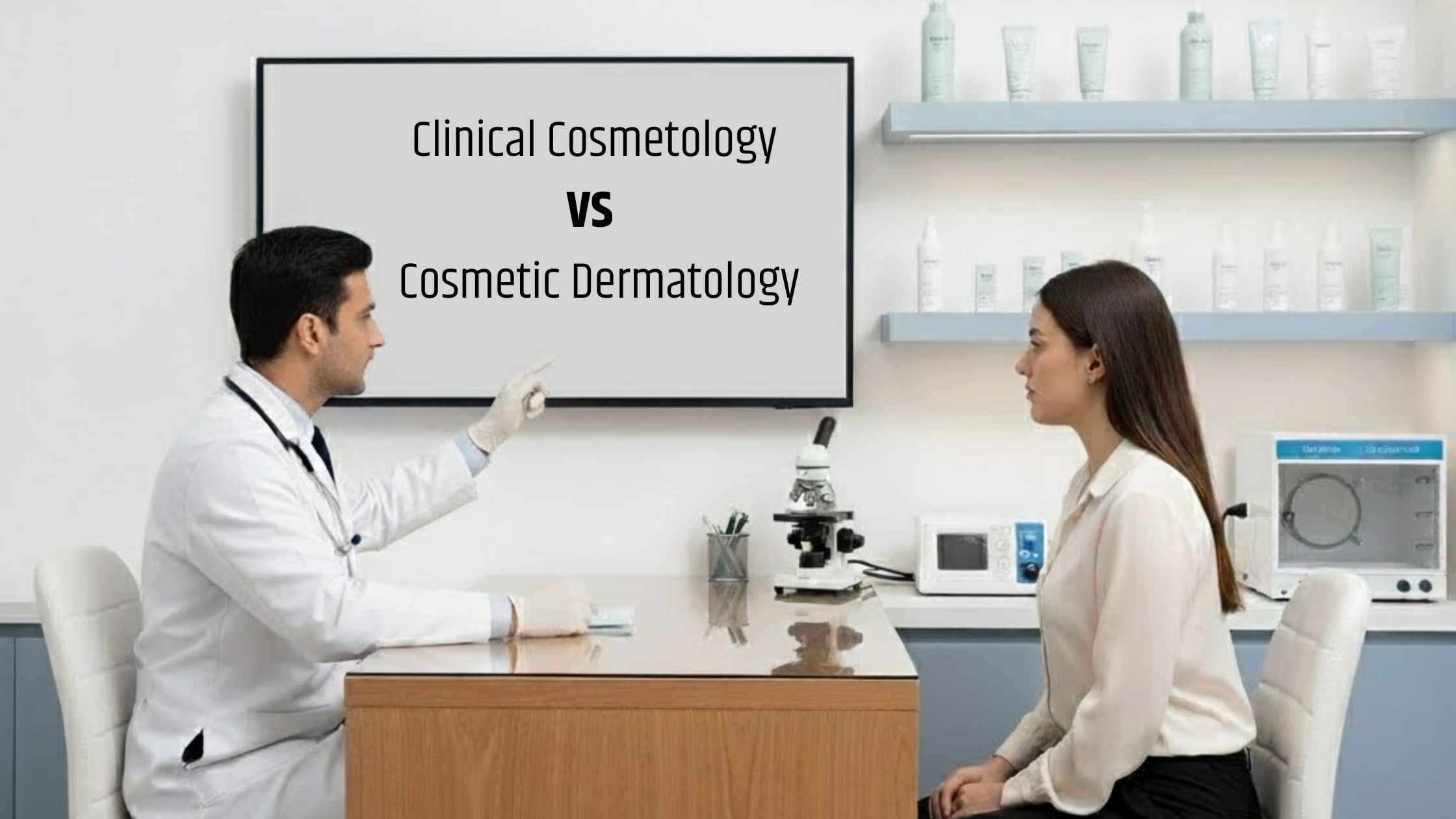 Clinical Cosmetology vs. Cosmetic Dermatology Understanding the Difference